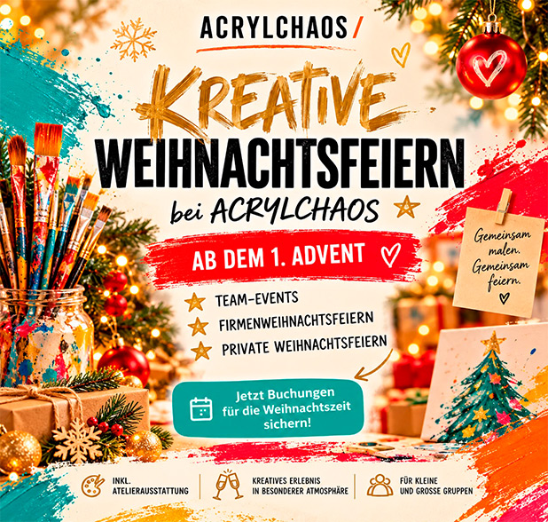 Kreative Weihnachtsferien im Atelier Hamburg